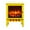 Bright yellow, variant on S-HOME 17 Inch Freestanding Electric Fireplace Stove Heater With 3D Flame Effect, Home Heating Solution