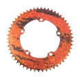 thumbnail image 2 of Rueda de cadena shamjiam BCD130 Naranja 56T Plato de bicicleta plegable, 2 of 9