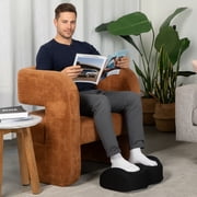 Everlasting Comfort Memory Foam Under Desk Foot Rest for Office and Gaming Setups