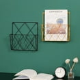 thumbnail image 4 of Wall Shelf Modern Style Space-saving Chic Grid Design Wall Mounted Magazines Storage Rack for Home, 4 of 10