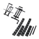 thumbnail image 4 of Juego de abrazaderas de presión de 4 vías para carpintería, soporte de resistencia a flexión, clip fijo para paneles de muebles, carpinteros., 4 of 9