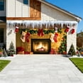 thumbnail image 6 of Cheapark Extra Large Christmas Garage Door Banner - Festive Yard & Porch Backcloth, Durable Fabric for Outdoor Holiday Party Decorations, 6 of 6