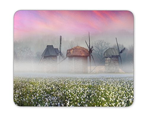 Reflective Waterproof Anti-Slip Marble Gaming Mouse Pad Mate for PC Computer