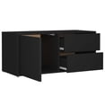 thumbnail image 6 of "IM Beauty TV Stand, Entertainment Stand for TV TV Cabinet Sonoma Oak 31.5""x13.4""x14.1"" Black", 6 of 10