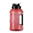 thumbnail image 1 of BPA .5L Water Bottle Leak Motivational Water Jug Reusable Red, 1 of 7