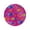 Colorful Fishes Pattern, variant on Round Premium Polyester Tablecloth Round Table Cloth Cover For Kitchen And Dining Room Baseball Pattern