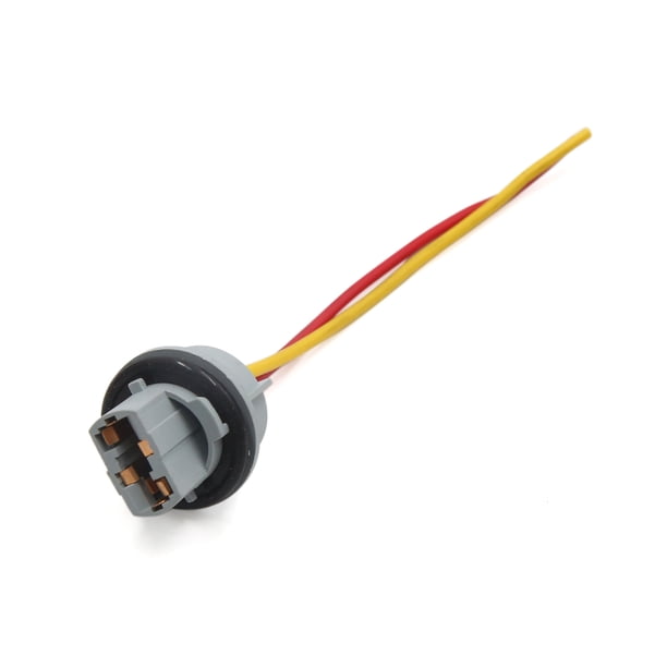T20 Portalámparas de Luz de Giro y de Freno para Auto 2 Hilos Conector Precableado Adaptador
