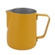 thumbnail image 1 of Jarra para Espumar Leche, Acero inoxidable 304, Artesanía Dañada y Funcional, Taza única para Hacer Café Con Leche Amarillo para Hacer Café en Casa, 1 of 7
