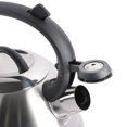 thumbnail image 4 of Mr. Coffee 91407.02 Flintshire Tetera silbante de acero inoxidable, 1.65 L, Plateado, 1.75-Quart, 1, 4 of 7
