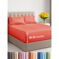 thumbnail image 1 of Juego de sábanas CGK Unlimited Extra Deep Pocket King Coral, 1 of 9