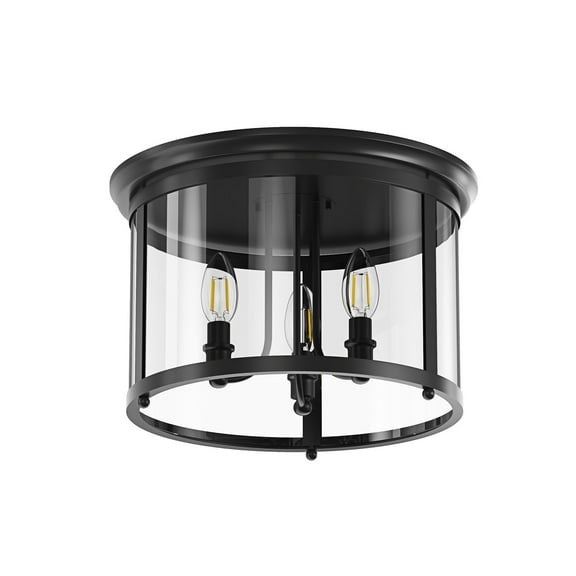 Aiwen Industrial Flush Mount Ceiling Lamp Modern Home Decorative Light Fixture
