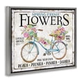 thumbnail image 3 of Stupell Industries Rustic Lodge Spring Fresh Flowers & Bike Gray Floating Frame Canvas Art, 31 x 25, by Creatif Belle, 3 of 8