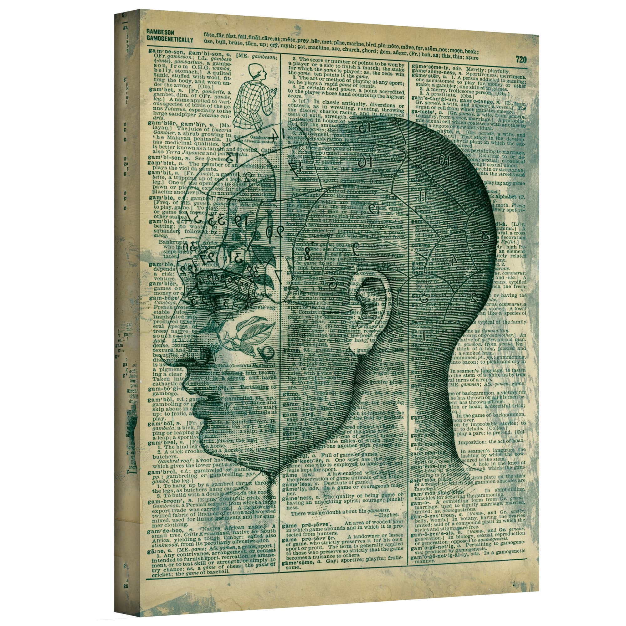 Elena Ray "Right Brain Thinker" Gallery-Wrapped Canvas