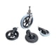 thumbnail image 4 of New Wheelchair Wheel Replacement Wheelchair Wheel with Fork Wheelchair Front Wheel Qhzl A-G, 4 of 5