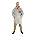 thumbnail image 1 of CFL Montreal Alouettes Hooded Wearable Blanket, 1 of 7