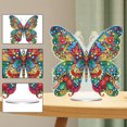 thumbnail image 2 of Mariposa Formada Especial Acrílico Los Equipos Del Ornamento La Pintura Diamante Sobremesa, 2 of 9