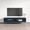 Black, variant on Fly Type-34 Floating TV Stand for TVs up to 70", Modern High Gloss 63" Entertainment Center, Wall Mounted TV Media Console with Storage Cabinets and LED Lights
