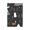 Single Toggle, variant on Modern 1-Gang No Device Blank Wall Plate Electrical Switch Cover Outlet Switchplate, Mountain Rabbit Cartoon Hares Fox