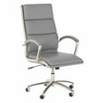 thumbnail image 1 of Bush Furniture High Back Leather Executive Office Chair - Light Gray Leather, 1 of 5