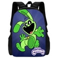 thumbnail image 1 of Nueva mochila escolar de tamaño completo con animales sonrientes del capítulo 3 de Poppy(Buy 2 Save 10%), 1 of 2