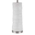 thumbnail image 6 of 360 Lighting Contours 27 1/2" High Modern White Ceramic Table Lamp with Dimmer, 6 of 9