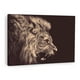 thumbnail image 1 of Cuadro Canvas León Para Sala Impresión Hd Con Bastidor 65x80, 1 of 3