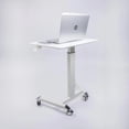 thumbnail image 3 of Multi-Use Rolling Laptop Desk  Height-Adjustable Standing Rolling Desk, Movable Desk & Rolling Computer Stand for Home/Office, 3 of 8