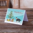 thumbnail image 2 of Sheltie/Shetland Sheepdog Merry Christmas Tree Greeting Cards and Envelopes Pack of 8, 2 of 2