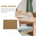thumbnail image 3 of WRISTBIQUE 1Pc Rollable Flexible Cork Backing Board Khaki Durable Table Protector for Home and Factory, 3 of 6