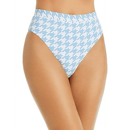 Aqua OASIS Fall Voyage High-Leg High-Waist Bikini Swim Bottom  US Large