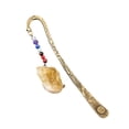 thumbnail image 1 of Mashaouyo ClearanceRetro Metal Bookmark, Star Sun and Moon Bookmark, Seven Chakra Crystal Healing Stone Crystal Beads and Natural Crystal Original Stone Pendant One Size Multi-Color, 1 of 9