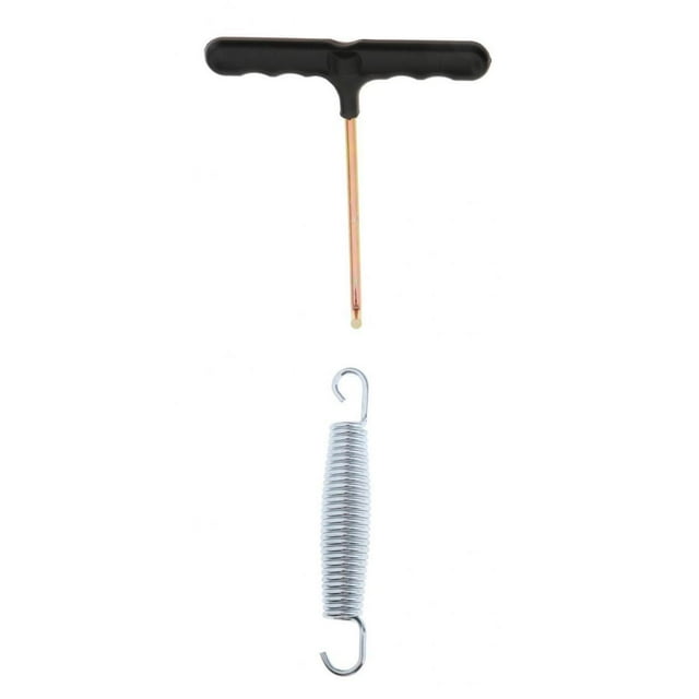 Reemplazo de acero galvanizado con resorte de plateado de 3.5 "-6.5" con gancho en T para 45 pulgadas Zulema Muelles de trampolín