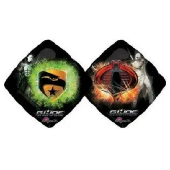 GI JOE Balloon   Large Shape Foil Mylar Balloon  Party Supplies Decorations Foil Mylar Balloon