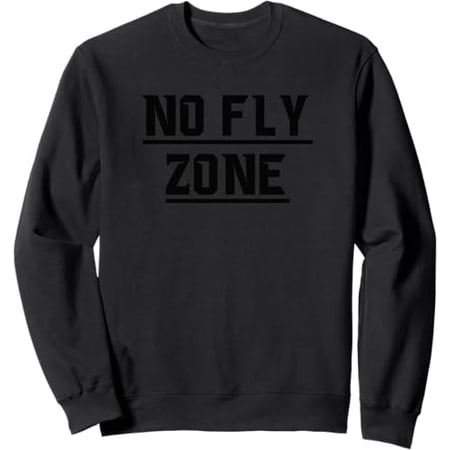 No Fly Zone Football Defense TShirt Sweatshirt