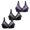 R, variant on Jelly Bras For Women Womens Bcdef Cup Lace Bra Plus Size Smooth Soft All Day Wear Multicolor 80D-105F