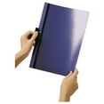 thumbnail image 3 of Durable Vinyl DuraClip Report Cover w/Clip Letter Holds 30 Pages Clear/Maroon 25/Box 220331, 3 of 8
