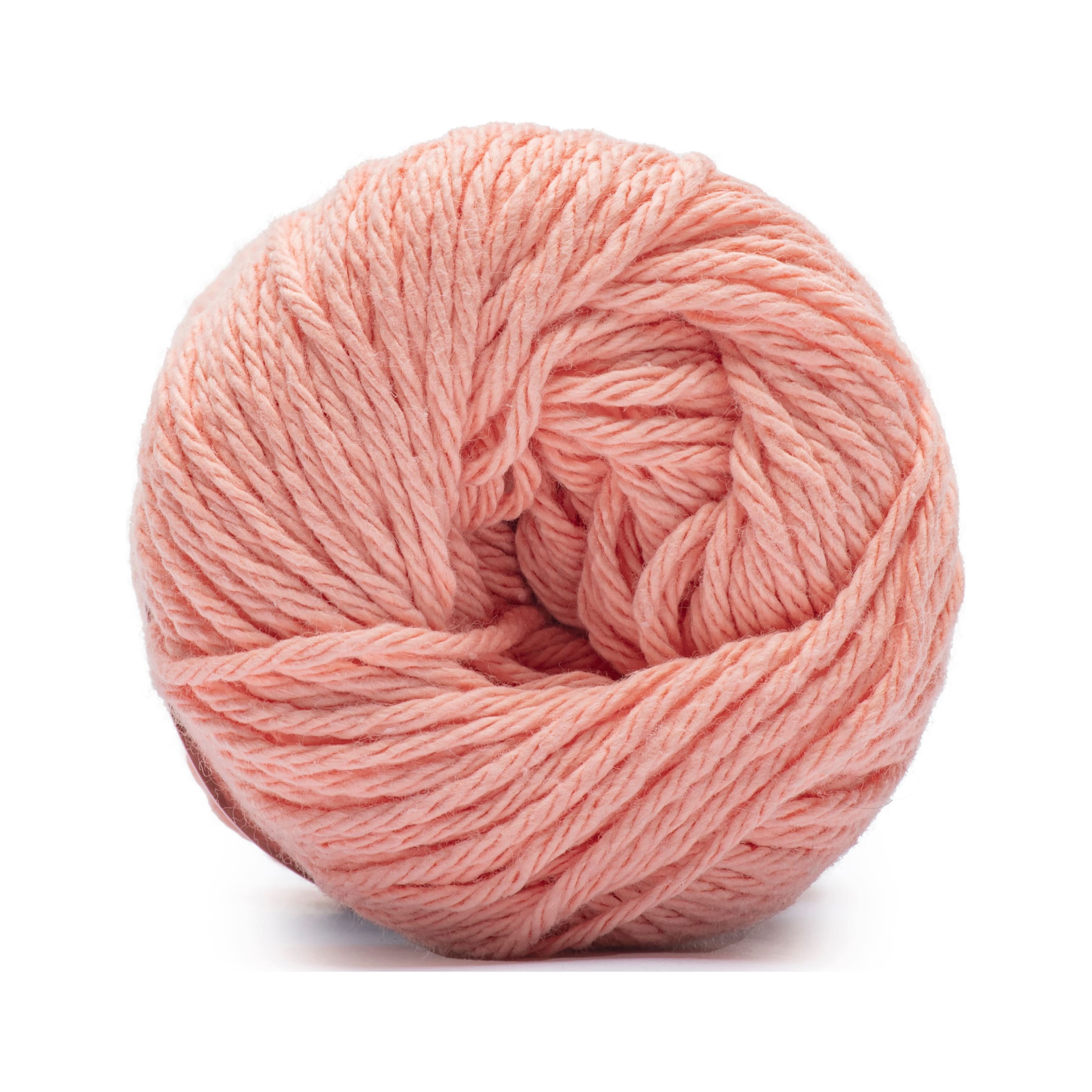 Loops & Threads Everyday Cotton Yarn - Pink - 2.5 oz