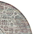 thumbnail image 5 of SAFAVIEH Aria Christopher Traditional Area Rug, Red/Cream, 6'5" x 6'5" Round, 5 of 7