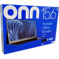 thumbnail image 5 of onn 15.6" FHD (1920 x 1080p) LCD Portable Office Monitor, with Cable, Black, 5 of 10
