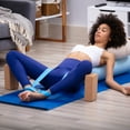 thumbnail image 6 of Yoga Blocks - Eco Friendly Foam 1 PCS Yoga Block Non-Slip Durable Fitness for Improve Strength, Flexibility - Cork, 6 of 9