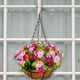 thumbnail image 5 of Bearachild Flores artificiales realistas, decoración de jardín imprescindible, cestas colgantes de larga duración, flores artificiales tipo 5 Type2 NO2, 5 of 6