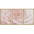 thumbnail image 3 of PixonSign Canvas Print Wall Art Set Pink Camellia Flower Close-Up Floral Wilderness Photography Realism Rustic Landscape Colorful Pastel for Living Room, Bedroom, Office - 24"x36"x3 Natural, 3 of 5