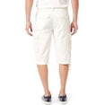 thumbnail image 2 of Unionbay Men's Cordova Belted Cargo Short Messenger - - White, 2 of 4