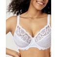 thumbnail image 3 of DELIMIRA Women's Plus Size Full Coverage Lace Underwire Unlined Bra Up to J, 3 of 4