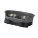 thumbnail image 4 of Cuenco para Gatos Doble Alimentador con Acero Inoxidable Y Base Antideslizante Diseño Desmontable Resistente a Caídas Fácil de Limpiar Adecuado para a Gris, 4 of 8