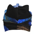 thumbnail image 3 of Honeii Blue Viper Snake Print Kids Knit Beanie Watch Hat ,Knit Cap for Boys and Girls, 3 of 7