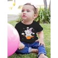 thumbnail image 2 of Cartoon Bear In Basket T-Shirt Infant -Image by Shutterstock,  6 Months, 2 of 4