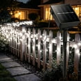 thumbnail image 1 of Amzcrzy Guirlandes Lumineuses Solaires Rouges Blanches et Bleues à Couleur Unique Guirlandes Solaires Mixtes DEL pour Décoration de la Fête de l'Indépendance pour Usage Extérieur Déco Maison Déco Maison Déco de Chambre, 1 of 6