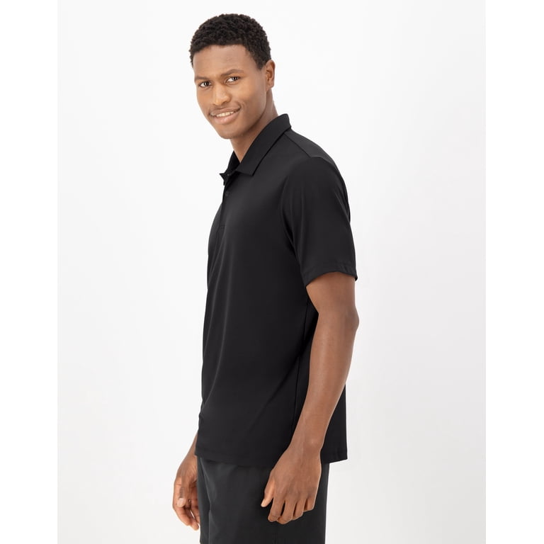 Hanes Moves Men's Short Sleeve Performance Polo photo 2