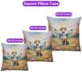 thumbnail image 3 of Welcome Spring Fairy Whippet in Flower Meadow Pillowcase Double Sided Dog Lover Pillow Case Covers - 13002, 3 of 3